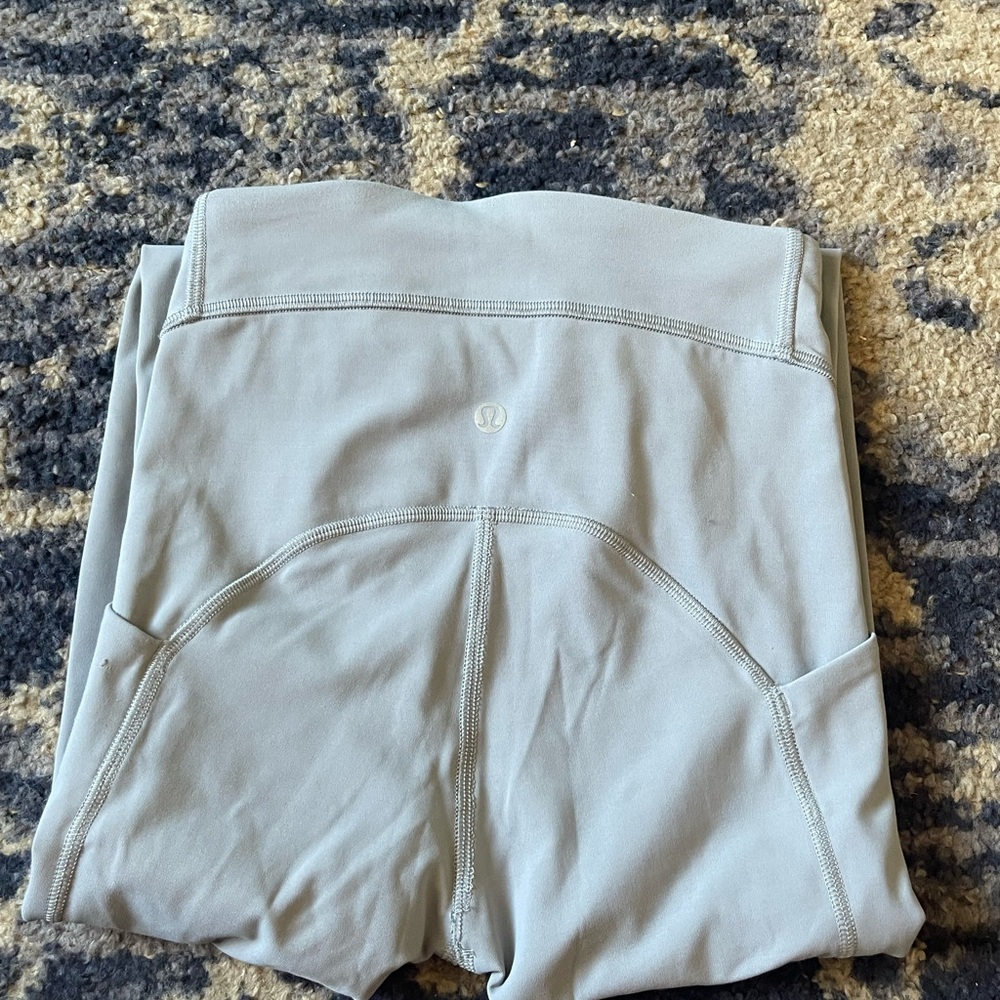 lululemon athletica Light Gray Leggings